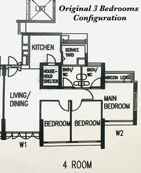 Blk 307B Ang Mo Kio Avenue 1 (Ang Mo Kio), HDB 4 Rooms #381918501